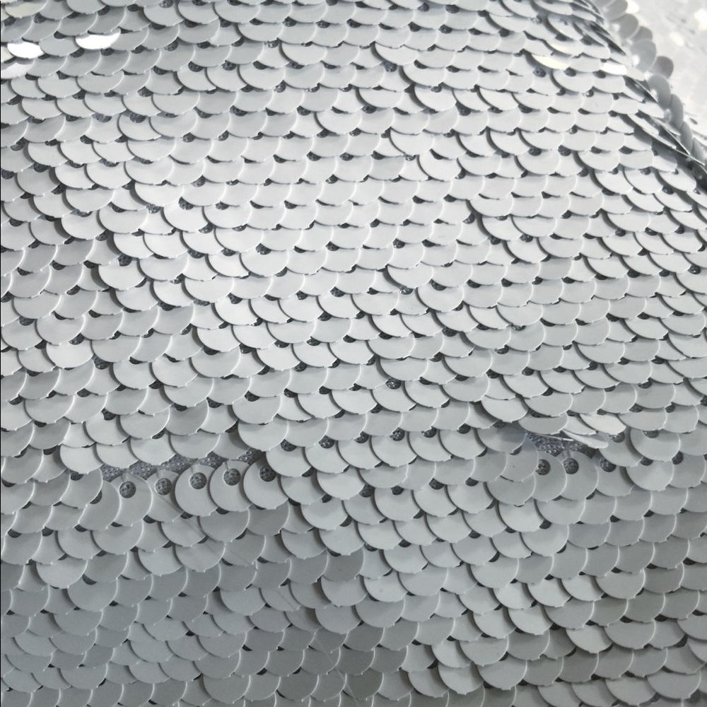 IIJIN White Silver Sequin Sequined Jacket Small - Picture 10 of 11